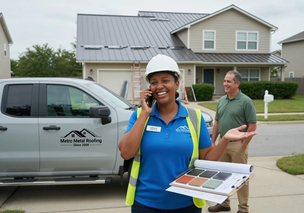 Storm Damage Metal Roof Repair in Harpersfield, NY